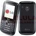 LG C105 PRETO TECLADO QWERTY CÂMERA 1.3MP FILMADORA MP3 PLAYER RÁDIO FM BLUETOOTH